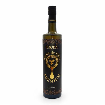 Botella de Aceite de Oliva Premium 750 ml. AOVE con alto contenido de Polifenoles, ideal para cocina y dieta mediterránea diaria.
