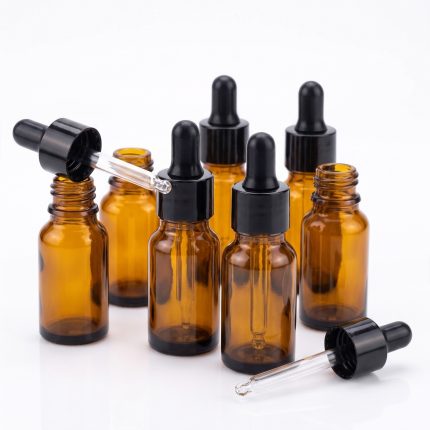 Frasco de Vidrio Ámbar con Gotero x 1000 Unidades | 10 ml