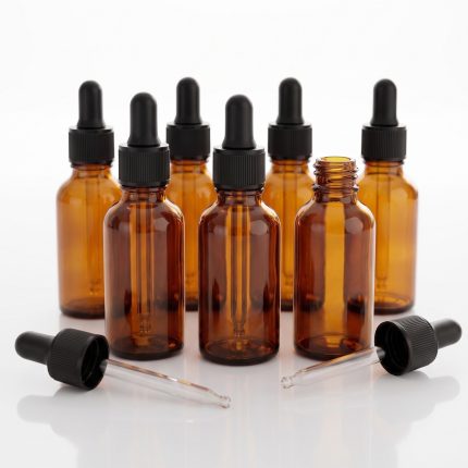 Frasco de Vidrio Ámbar con Gotero x 1000 Unidades | 30 ml