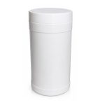 Frasco Plástico Cilíndrico de 1kg con Tapa Hermética – Multiusos