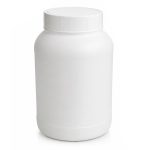 Frasco Plástico Multiusos 1kg - Boca Ancha con Tapa Hermética